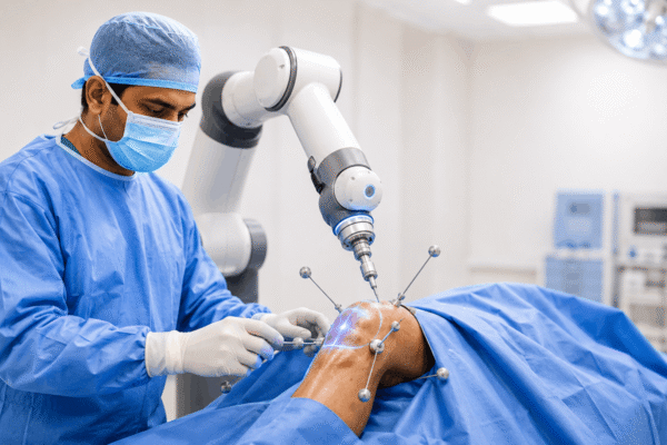 Robotic-knee-surgery